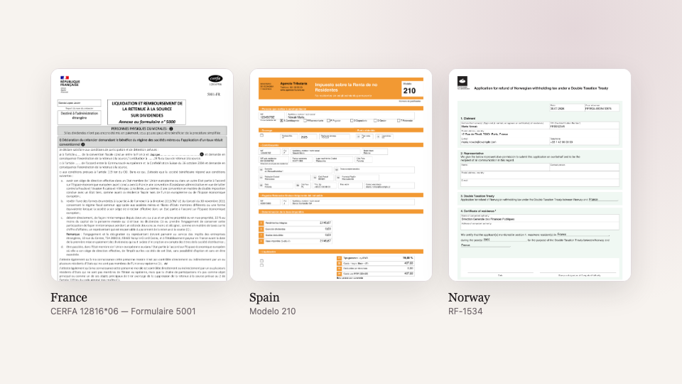 Filing-ready documents, not just a calculation