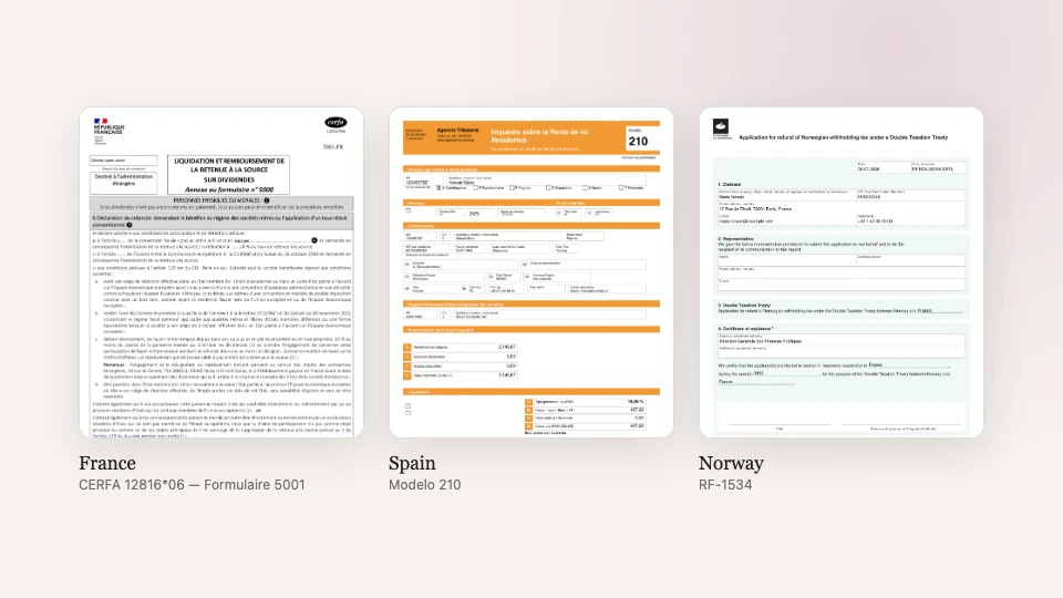 Filing-ready documents, not just a calculation